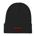 MakeMoves Embroidered Beanie