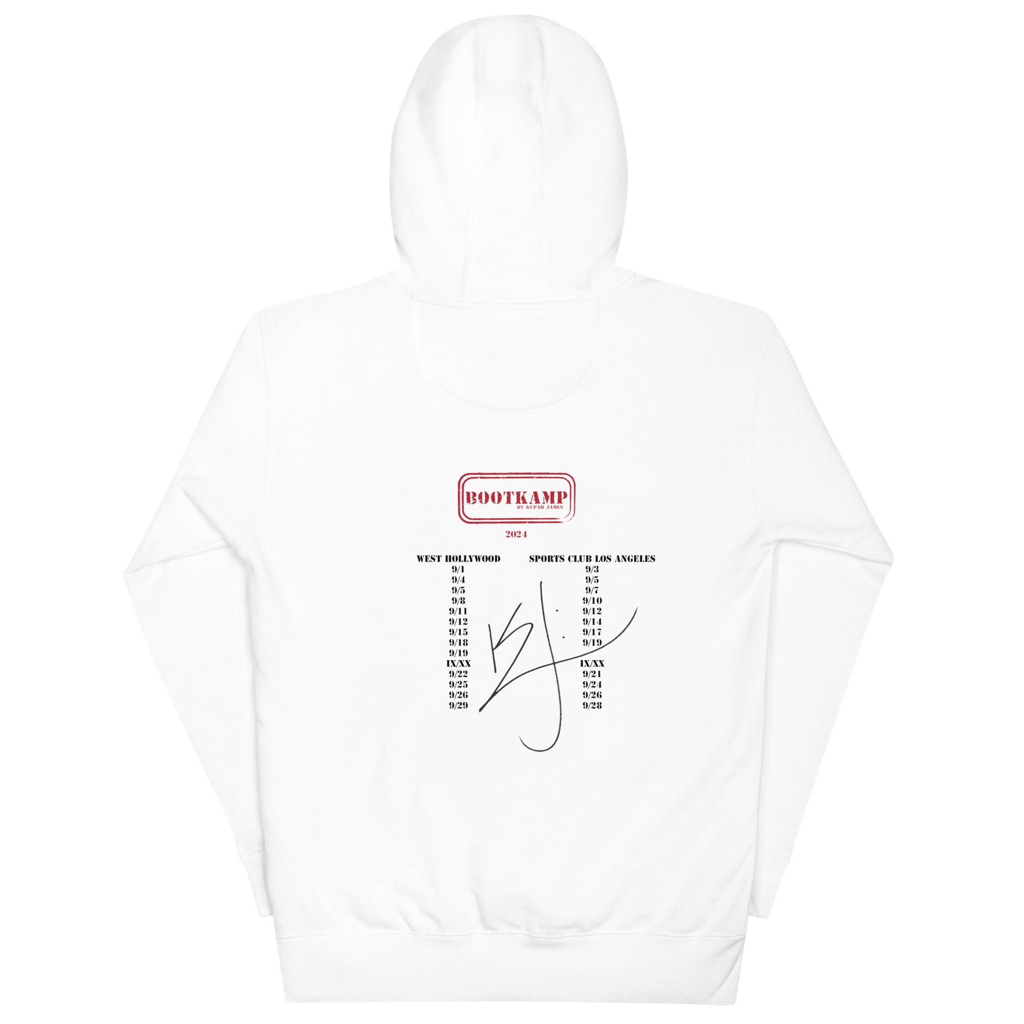 Original BootKAMP Hoodie- White